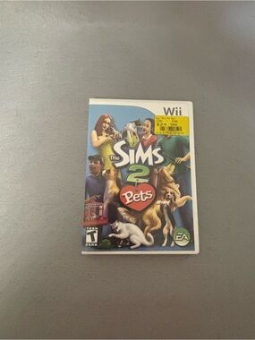 The Sims 2 Pets (Wii) - White Case